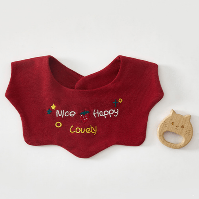 NICE HAPPY LOVELY Baby Fruits Kimono Romper with Bib - image 5