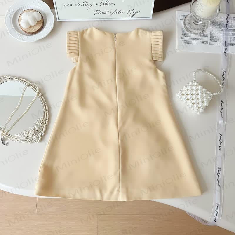 Toddler 3D Flower Sleeveless Graceful Dress - image 17