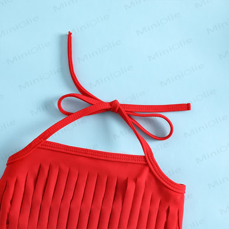 Baby 2-Piece Strawberry Swimwear with Headband - image 4