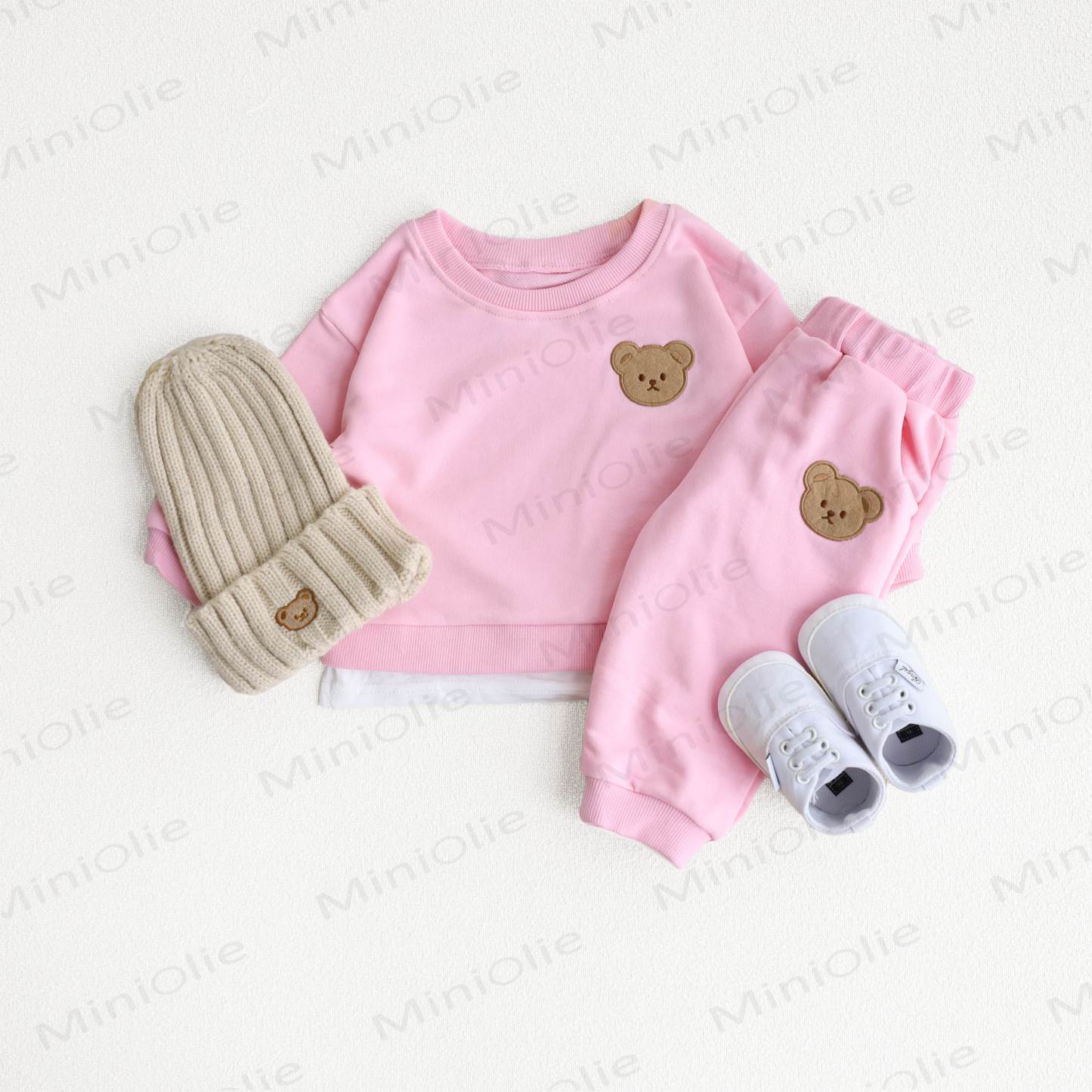 Baby Toddler Cute Bear Sweatshirt & Pants Set - image 5
