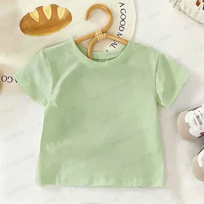 Personalized Customization Kid Crew Neck T-shirt - Green - 8-12T - image 6