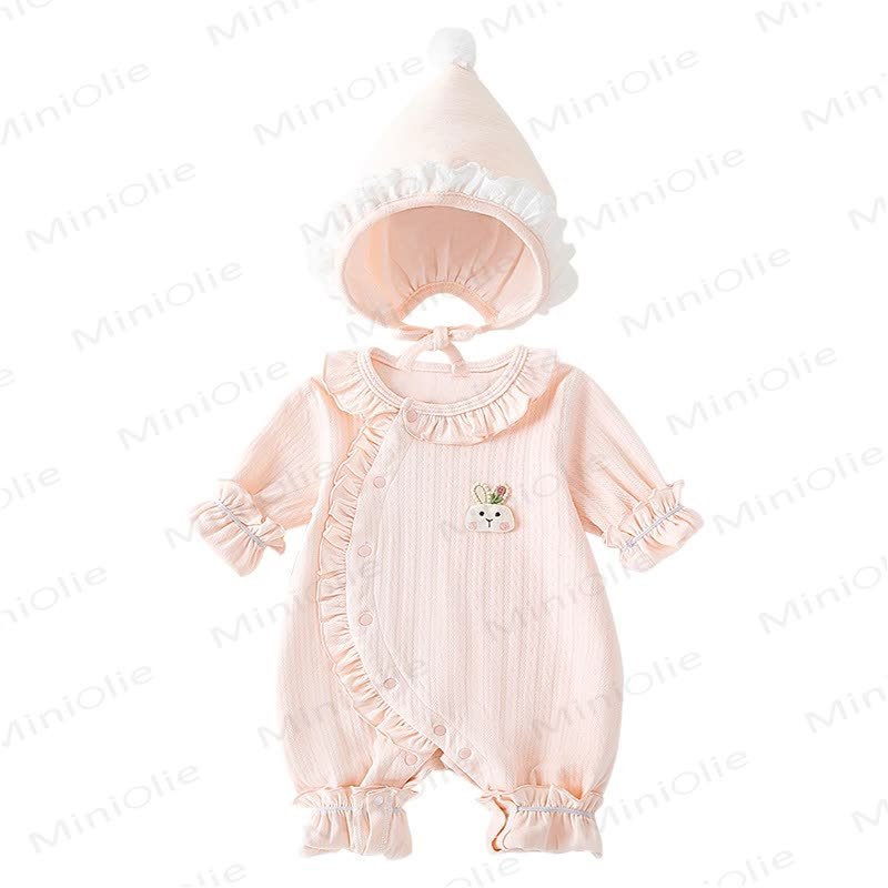 Baby Bunny Romper with Hat - image 11
