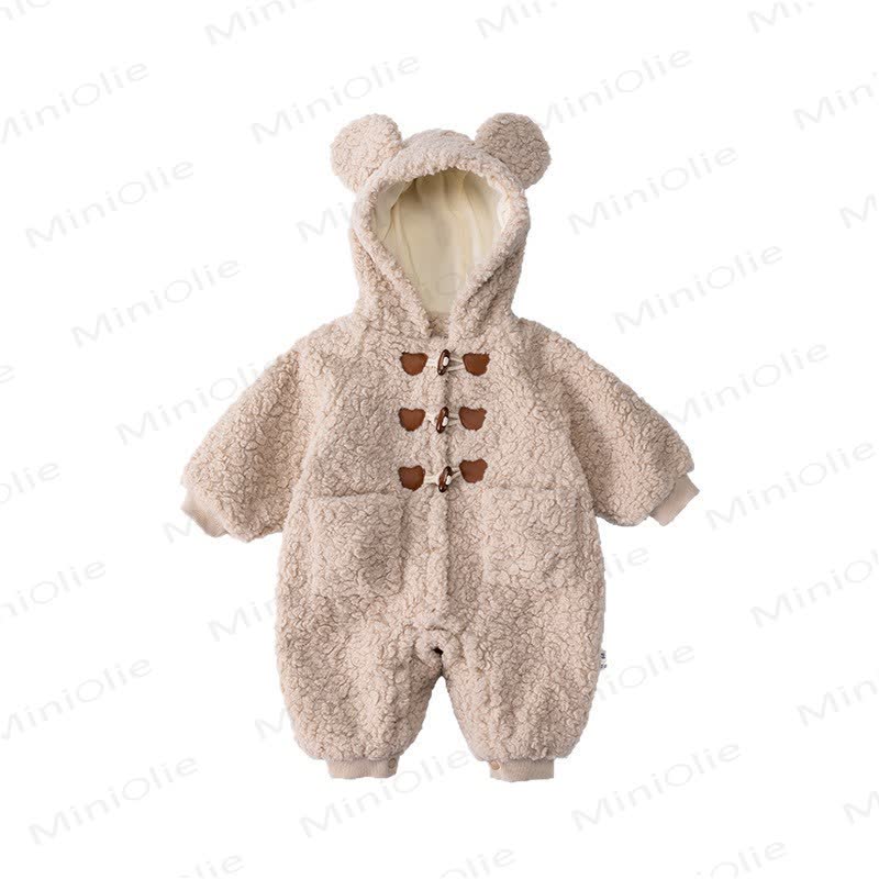 Baby Cute Hooded Romper - image 4