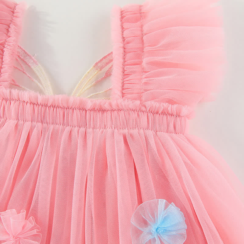 Toddler Butterfly Wings Tulle Dress - image 45