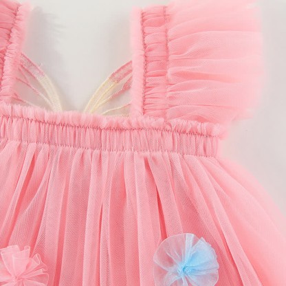 Toddler Butterfly Wings Tulle Dress - image 45