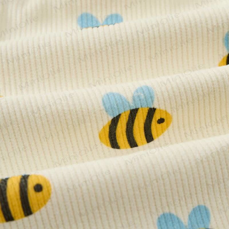 Baby Toddler Bee Print Corduroy Pants - image 7