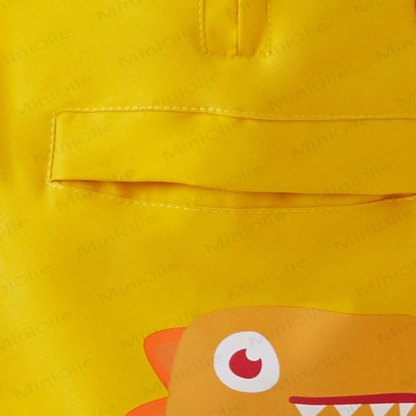 Toddler Dinosaur Hooded Cloak Raincoat - image 12