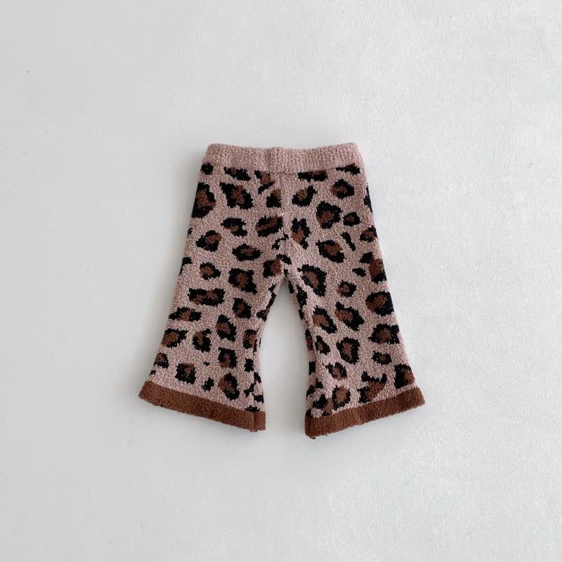 Baby Toddler Girls Leopard Cat Bow 2-piece Set - image 9