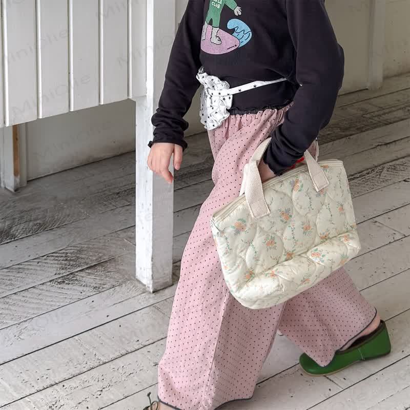 Baby Toddler Girl Flower/Dot Pants - image 6