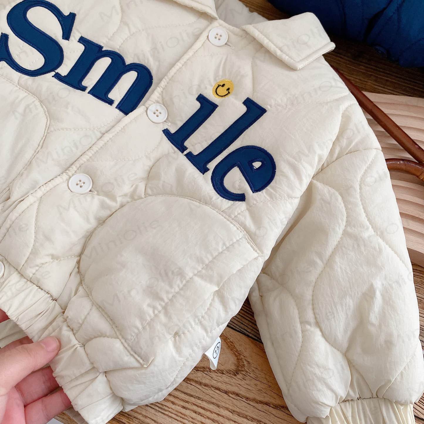 SMILE Baby Toddler Polo Quilted Coat - image 10