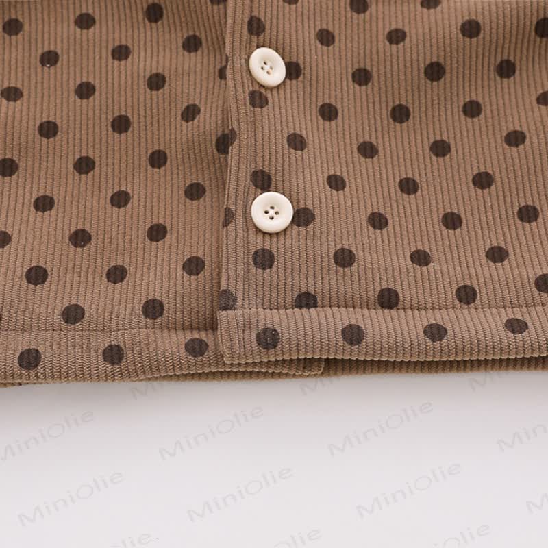 Baby Toddler Girl Flower Dot 2-piece Set - image 11