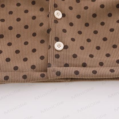 Baby Toddler Girl Flower Dot 2-piece Set - image 11