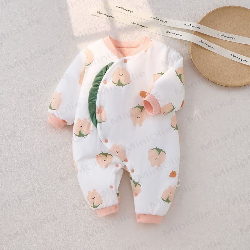 Baby Bunny Quilted Romper - image 4