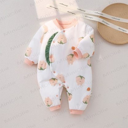Baby Bunny Quilted Romper - image 4