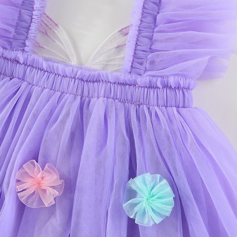 Toddler Butterfly Wings Tulle Dress - image 35