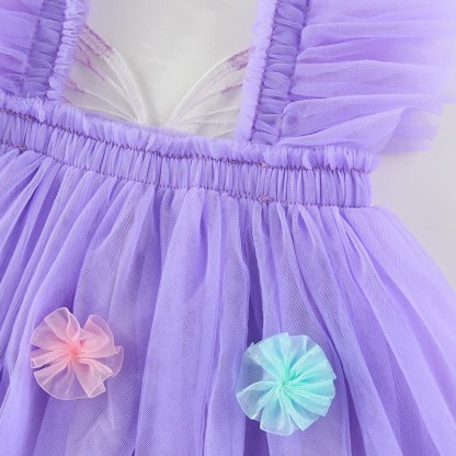 Toddler Butterfly Wings Tulle Dress - image 35