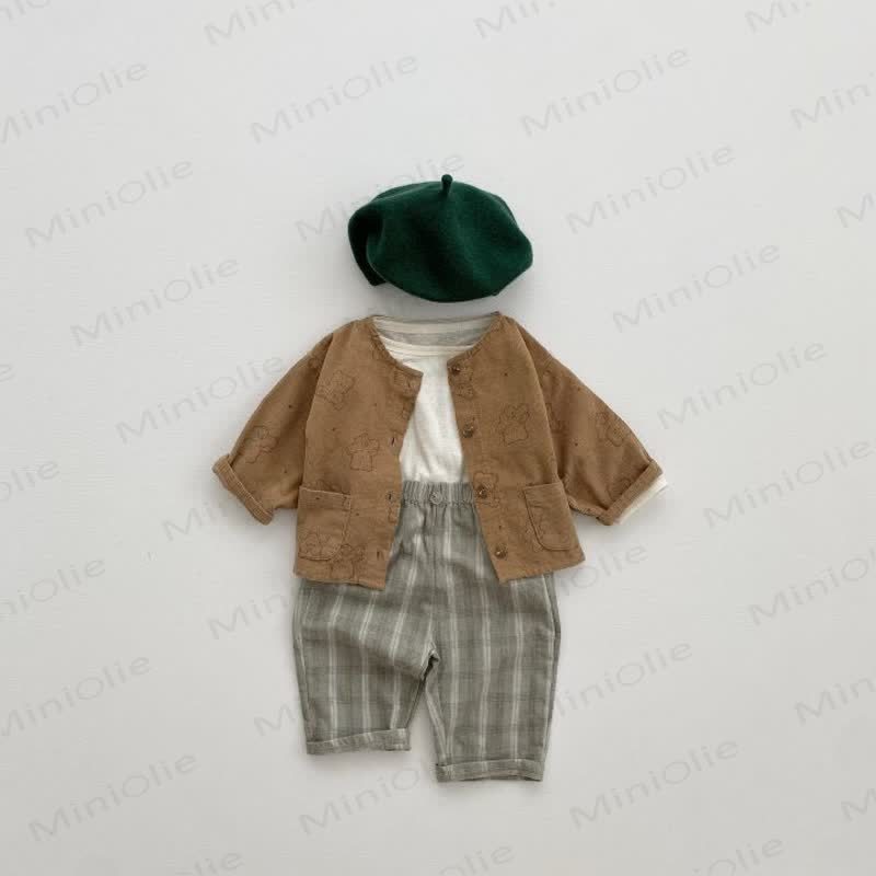 Baby British Style Plaid Pants - image 9