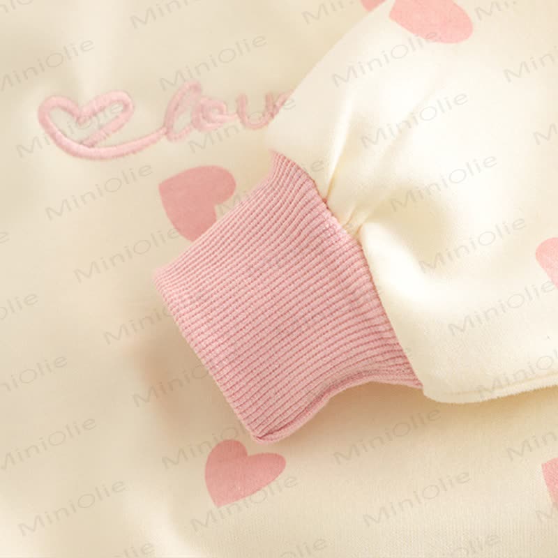 LOVELY Baby Toddler Love Bow 2-piece Set - image 7