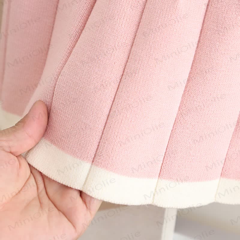 Toddler 2-Piece Knitted Jacquard Heart Set - image 13