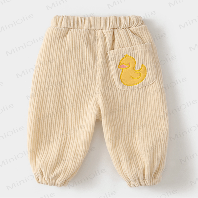 Baby Bear Duck Corduroy Jogger Pants - image 11