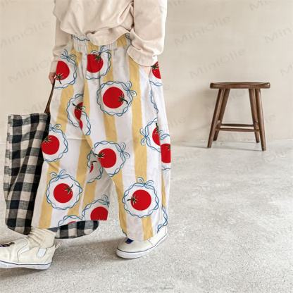 Tomato Striped Baby Yellow Pants - Yellow - 2-3T - image 1