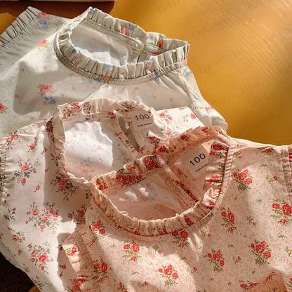 Kid Girl Roses Printed Tank Top - image 8