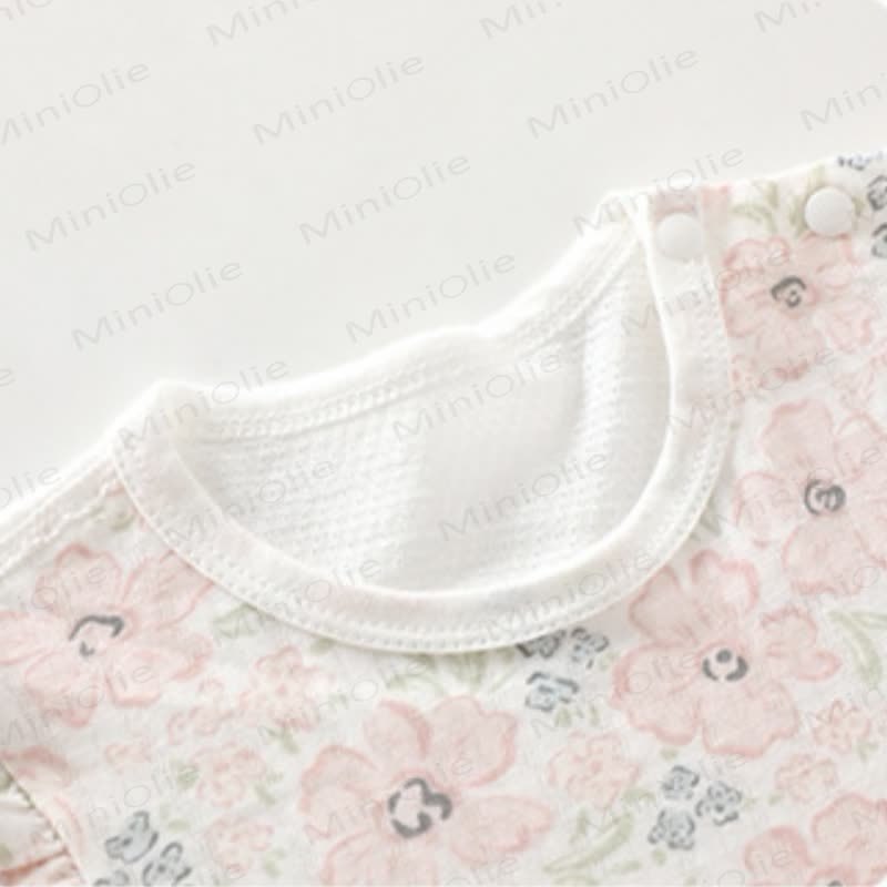 Baby Toddler Girl Bow Flutter Sleeve Dress - image 7