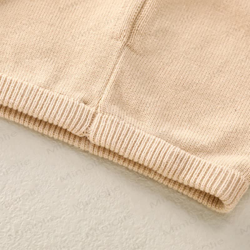 Baby Bear Cable Knit Cardigan and Pants 2-piece Set - image 7