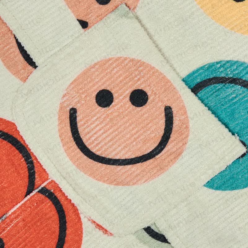 Baby Toddler Colorful Smiley Face Corduroy Overalls – MiniOlie