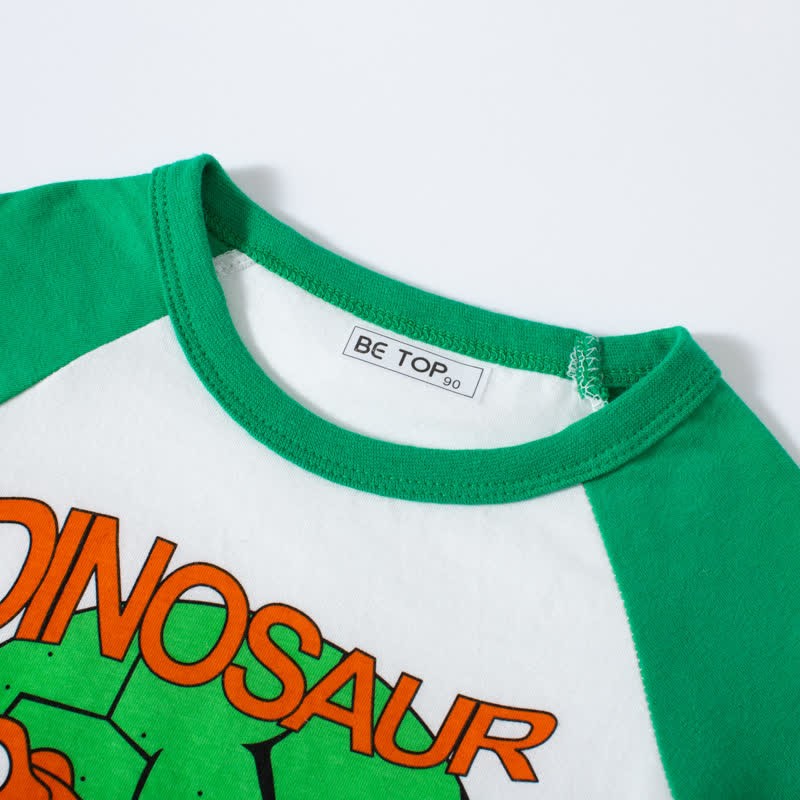 DINOSAUR Kid Boy Raglan T-Shirt - image 4