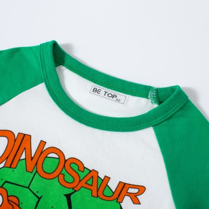 DINOSAUR Kid Boy Raglan T-Shirt - image 4