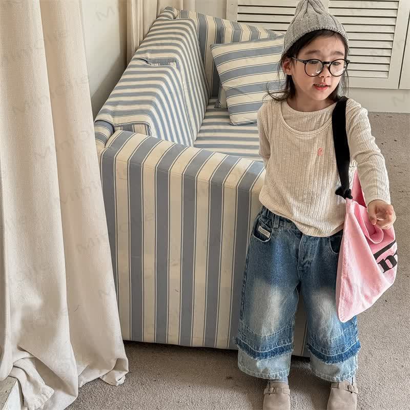 Baby Toddler Denim Pants - image 4