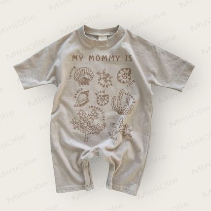 MY MOMMY IS... Baby Slogan Grey Romper - Warm Grey - 18-24M - image 1