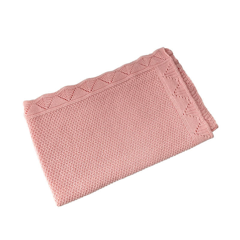 Personalized Baby Name Cotton Blanket - Pink - image 11