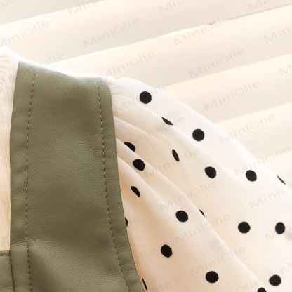 Baby Toddler Girl Mesh Flower Dot Dress - image 7