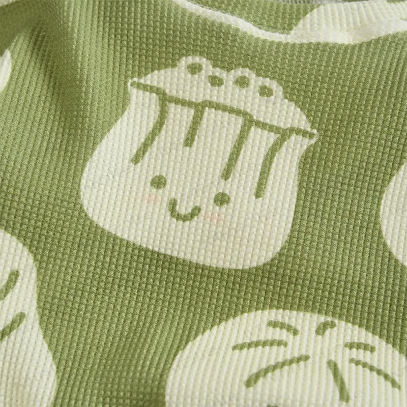 Baby Dumpling Green Waffle 2-piece Set - image 5