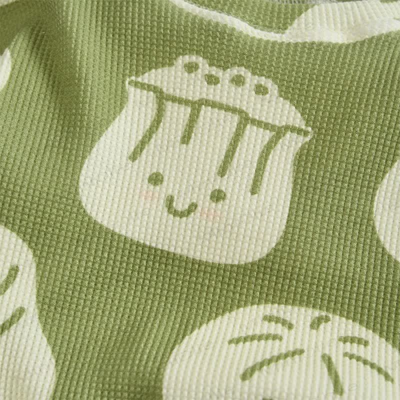 Baby Dumpling Green Waffle 2-piece Set - image 5