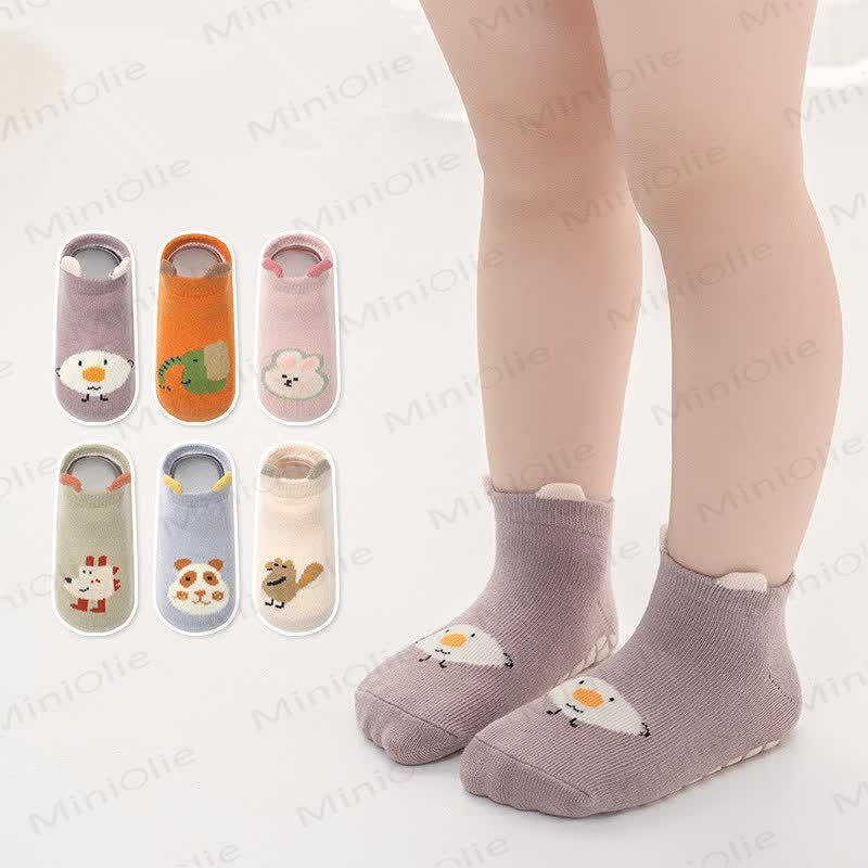 Baby Toddler Antislip Animal Soft Floor Socks - image 2