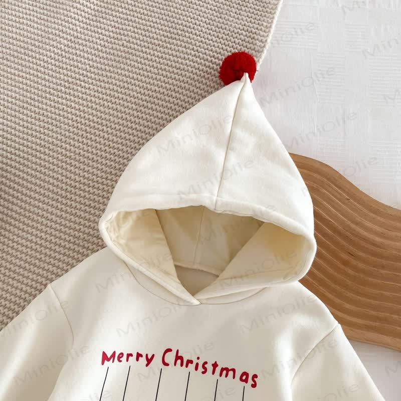 MERRY CHRISTMAS Baby Hooded Romper - image 11