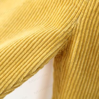 Toddler Dachshund Pocket Corduroy Overalls - image 12