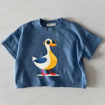 Baby Blue Cool Goose T-shirt - Blue - 18-24M - image 1