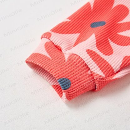 Baby Floral Pink Waffle 2-piece Set - image 4