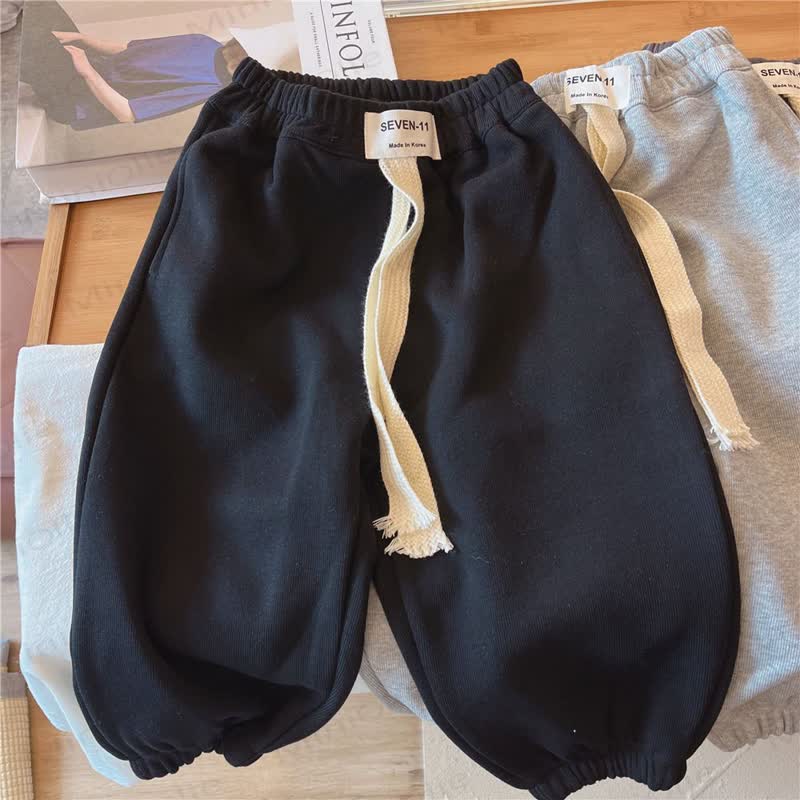SEVEN Toddler Loose Jogger Pants - Black - 8Y - image 9
