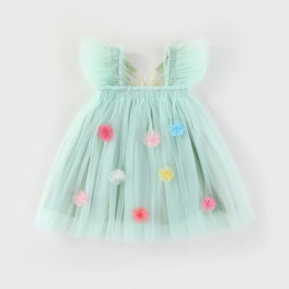 Toddler Butterfly Wings Tulle Dress - image 12