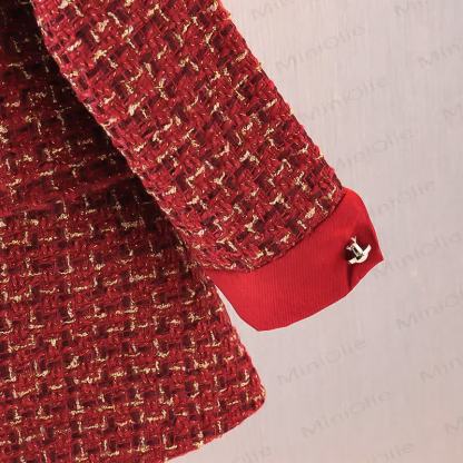 Baby Toddler Bow Sweet Red Set - image 10