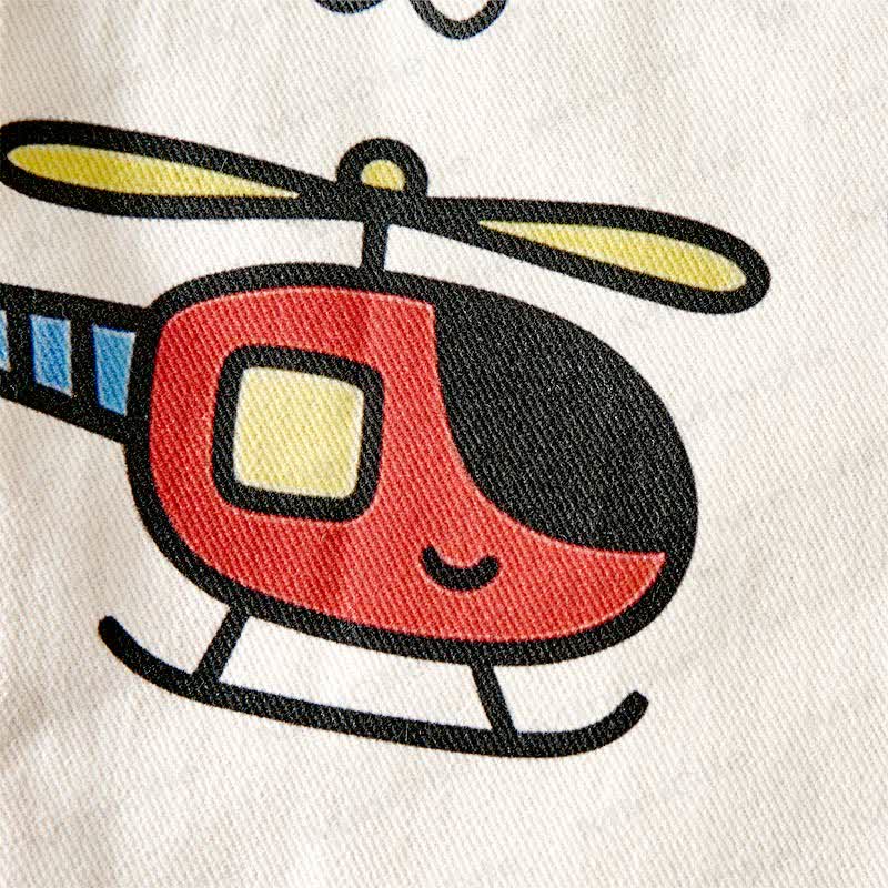 FLY HIGH Baby Toddler Helicopter Print Overalls - image 7