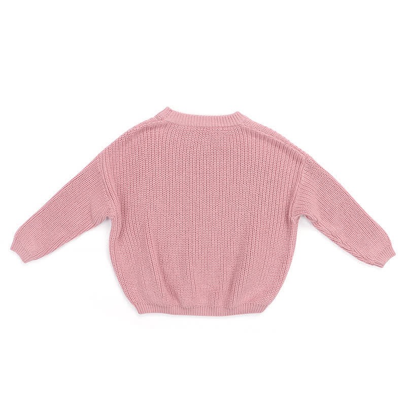 Baby Toddler Solid Color Warm Sweater - image 15