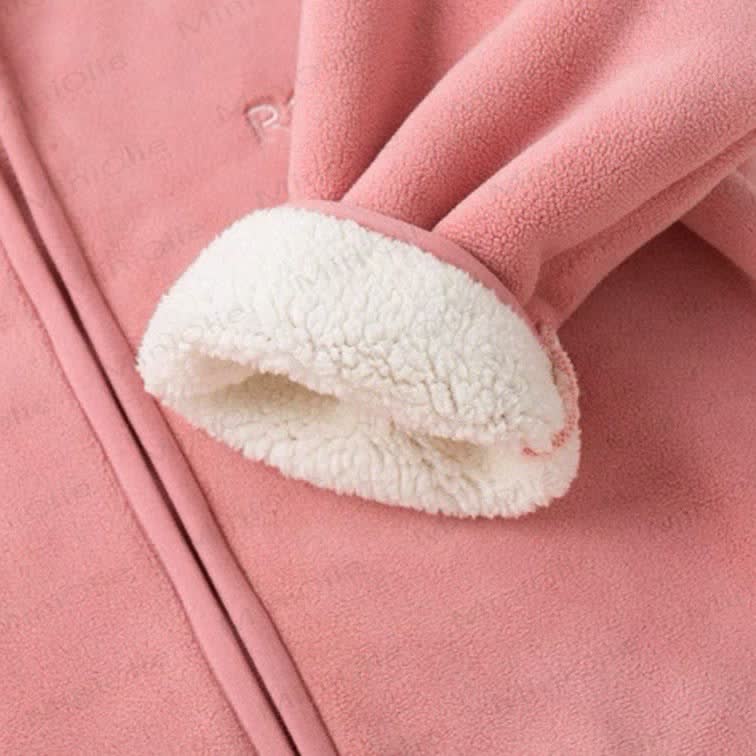 Baby Toddler Animal Plush Hooded Fleece Jacket - image 10