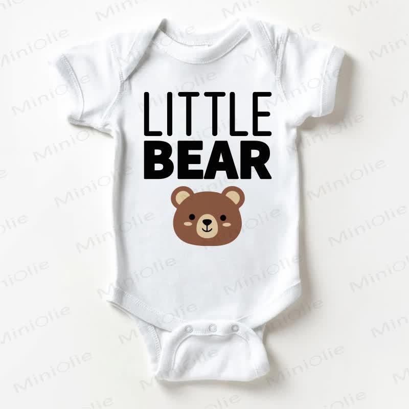LITTLE BEAR Baby Slogan White Bodysuit - White - 18-24M - image 1