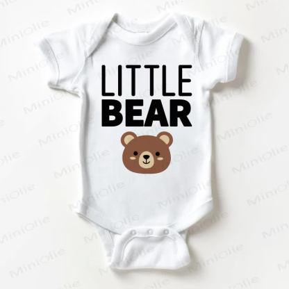 LITTLE BEAR Baby Slogan White Bodysuit - White - 18-24M - image 1